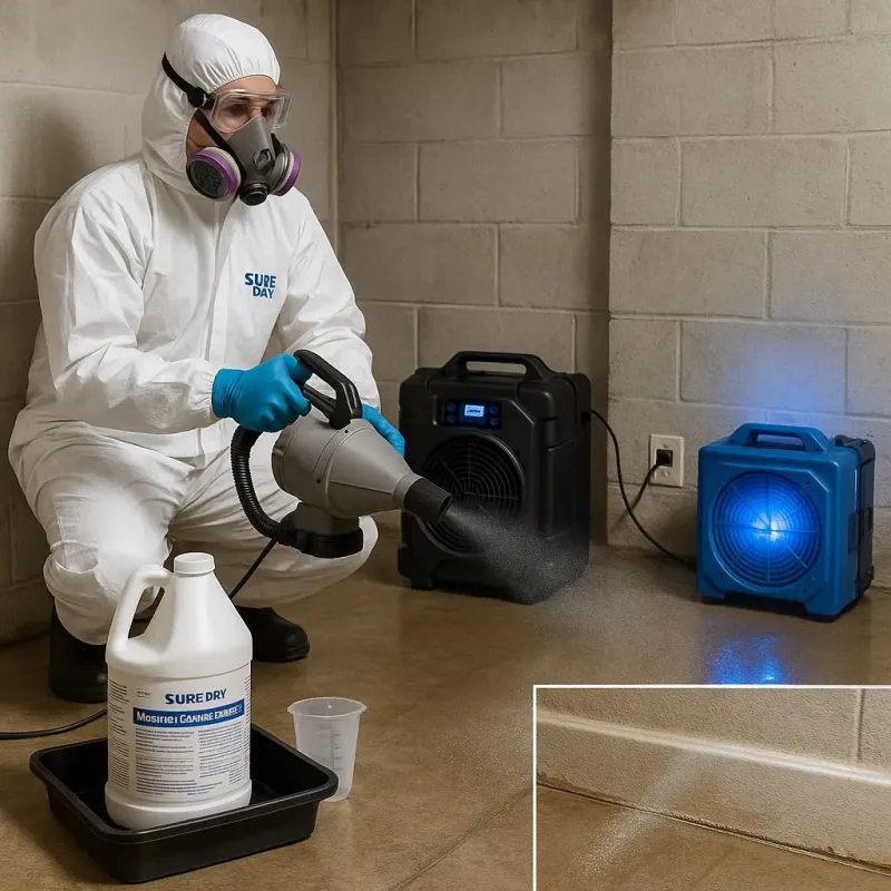 Sanitization and Odor Removal process in Tonganoxie, KS