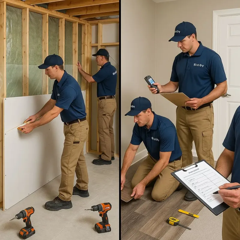 Repairs and Reconstruction process in Tonganoxie, KS